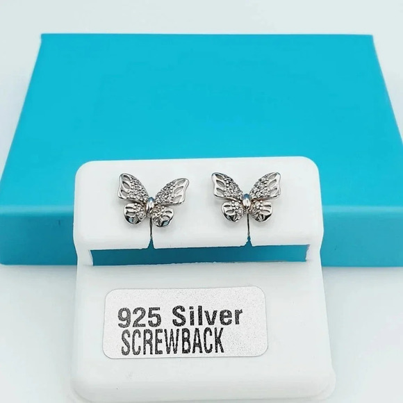 "925 Sterling Silver CZ Beautiful Earrings for Women, 1USPAR4238 - Picture 4 of 11